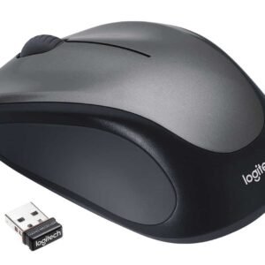 Logitech M235 Wireless Mouse for Windows and Mac – Black/Grey