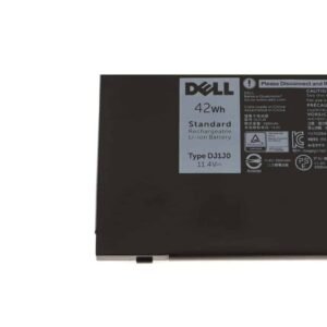 Laptop Battery DJ1J0 for DELL Latitude 7280 Series Notebook Battery [ 11.4V, 42WH] – Black