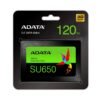 ADATA ULTIMATE SU650 3D NAND 120GB SOLID STATE DRIVE - BLACK