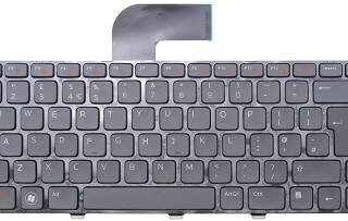 DELL XPS L702X Inspiron 17R 7110 5720 N7110 7720 Vostro 3750 Backlight Internal Laptop Keyboard  (Black)