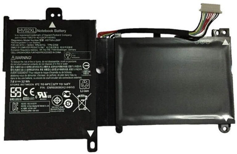 HV02XL Laptop Battery for HP HSTNN-LB6P TPN-Q164 TPN-W112 796219-421（7.6V 32Wh）