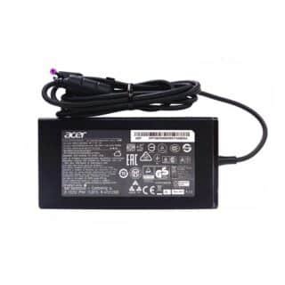 Replacement 135W Purple Tip AC Adapter, 19 Voltage, 7.1A Output Current, For Acer Aspire V17 Nitro / VN7-792G-59CL / PA-1131-16 Laptop, Black