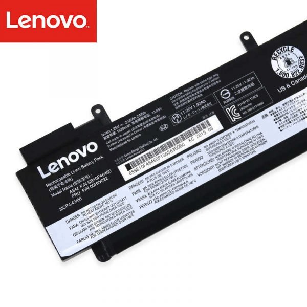 00HW038 Genuine Battery For Lenovo Thinkpad T460s T470s Sb10f46461 24wh