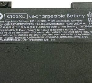 New CI03XL 801554-001 T7B31AA Battery for HP Probook 640 G2, Probook 640 G3, Probook 650 G2, Probook 650 G3-11.4V 48Wh 3-Cell CI03048XL-PR