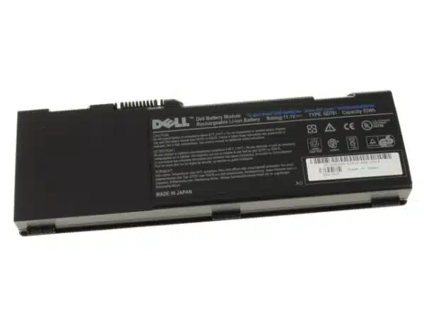 Dell Inspiron 6400 / E1505 1501 Latitude 131L Vostro 1000 6-cell Laptop Battery – 53Wh – GD761